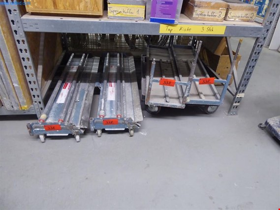 Used 2 Fabric unwinders for Sale (Auction Premium) | NetBid Industrial Auctions