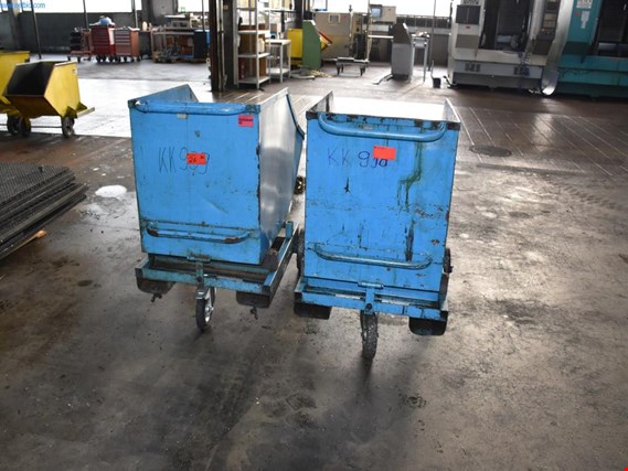 Used 2 Chip tipping troughs for Sale (Auction Premium) | NetBid Industrial Auctions