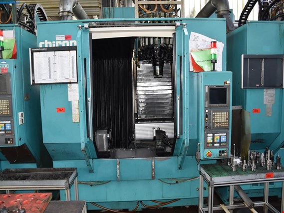 Used Chiron FZ 18 S Lean Fanuc mit 4. Achse CNC machining center for Sale (Auction Premium) | NetBid Industrial Auctions