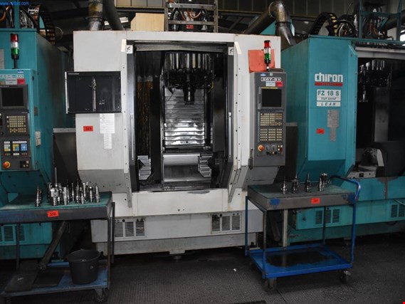Used Chiron FZ 18 S Lean Fanuc CNC machining center for Sale (Auction Premium) | NetBid Industrial Auctions