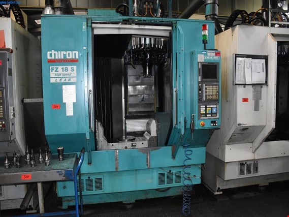 Chiron FZ 18 S 5-Achsen Lean CNC machining center (Auction Premium) | NetBid ?eská republika