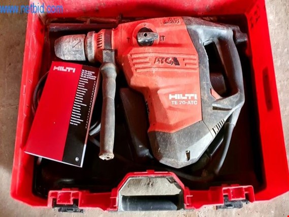 Used Hilti TE70-ATC/AVR Combination hammer for Sale (Auction Premium) | NetBid Industrial Auctions