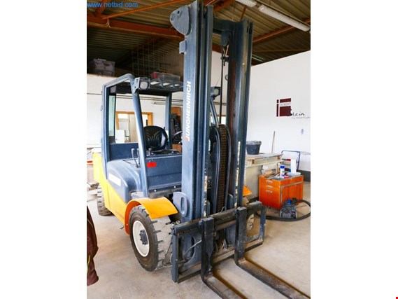 Used Jungheinrich DFG435 Diesel forklift truck (surcharge subject to change) for Sale (Auction Premium) | NetBid Industrial Auctions