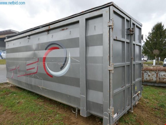Used Sirch Container P.Box KM 38 m³ roll-off container for Sale (Auction Premium) | NetBid Industrial Auctions
