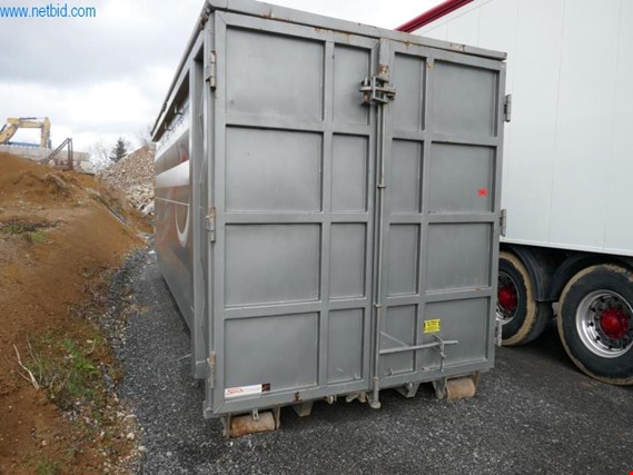 Used Sirech Container P.Box.KM 38 m³ roll-off container for Sale (Auction Premium) | NetBid Industrial Auctions