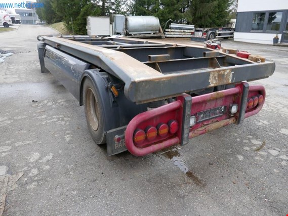 Used Jung.R. ATL 2-axle roll-off container trailer for Sale (Auction Premium) | NetBid Industrial Auctions