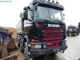 Scania G450 čtyřnápravový třístranný sklápěč