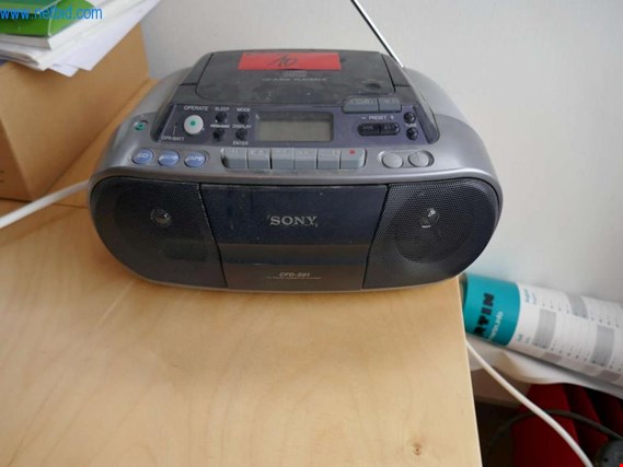 Used Sony CFD-S01 Radio for Sale (Auction Premium) | NetBid Industrial Auctions