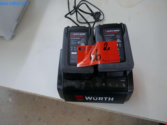 Würth M-Cube 18 V Batterieladegerät gebraucht kaufen (Auction Premium) | NetBid Industrie-Auktionen