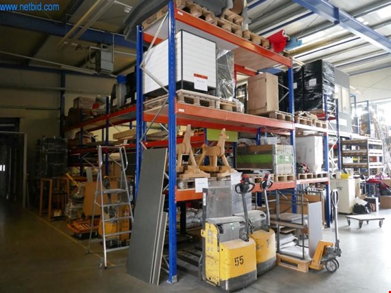 Used Pallet storage rack for Sale (Auction Premium) | NetBid Industrial Auctions