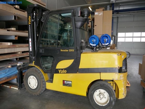 Used Yale GLP55VX E2614 LPG forklift (later release) for Sale (Trading Premium) | NetBid Industrial Auctions