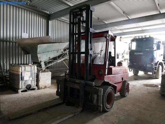 Used Linde H60D Diesel Forklift for Sale (Trading Premium) | NetBid Industrial Auctions