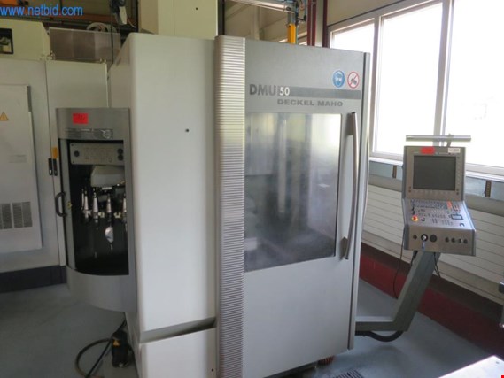 Used Deckel Maho DMU50 CNC machining center for Sale (Auction Premium) | NetBid Industrial Auctions