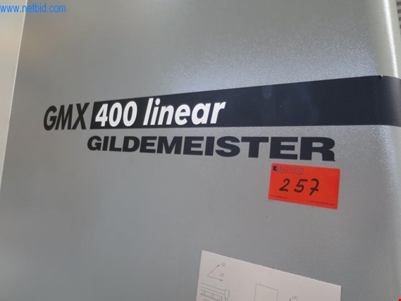 Gildemeister GMX400 linear CNC-Dreh-/Fräszentrum gebraucht kaufen (Auction Premium) | NetBid Industrie-Auktionen