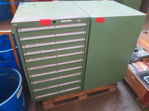 Used 2 Telescopic drawer cabinets for Sale (Auction Premium) | NetBid Industrial Auctions