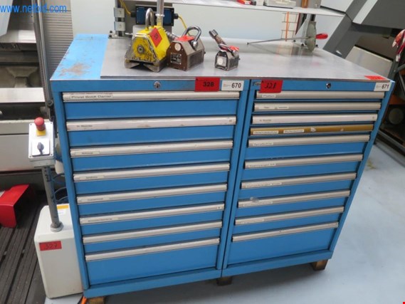 Used Lista 2 Telescopic drawer cabinets for Sale (Auction Premium) | NetBid Industrial Auctions
