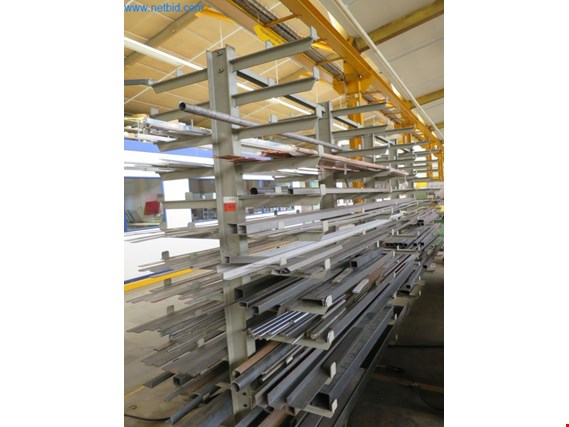 Used Double cantilever rack for Sale (Auction Premium) | NetBid Industrial Auctions