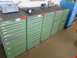 Telescopic drawer cabinets