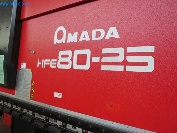 Used Amada HFE80-25 hydraulic press brake for Sale (Auction Premium) | NetBid Industrial Auctions