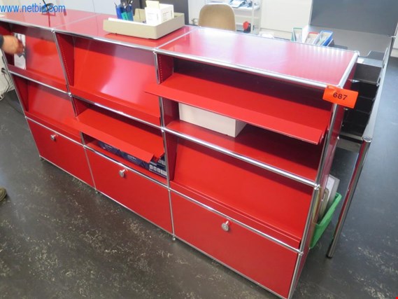 Used USM Haller Brochure sideboard for Sale (Auction Premium) | NetBid Industrial Auctions