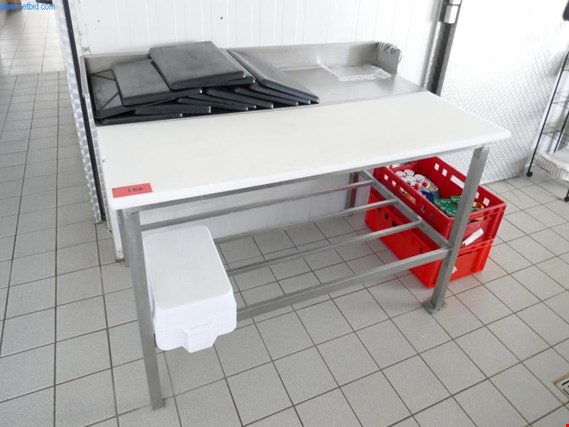 0 Stainless steel work table kupisz używany(ą) (Auction Premium) | NetBid Polska