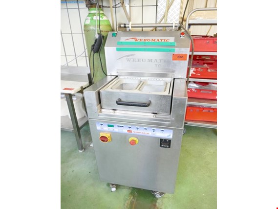 Used Webomatic TC 2100 semi-automatic tray sealing machine for Sale (Auction Premium) | NetBid Slovenija