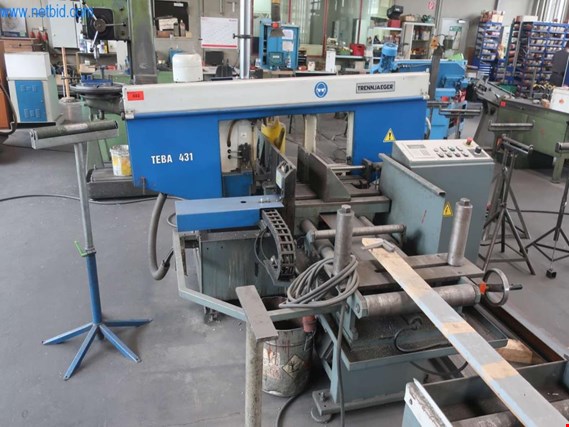 Used Trennjaeger TEBA 431 Metal band saw for Sale (Auction Premium) | NetBid Industrial Auctions