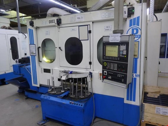 Used Pittler PV SL N1 2-spindle precision CNC vertical lathe (0003) for Sale (Trading Premium) | NetBid Industrial Auctions