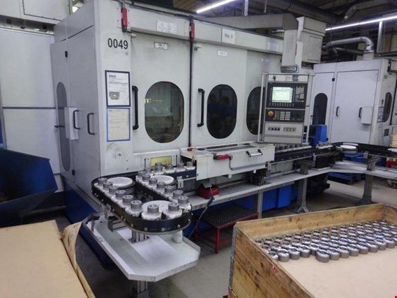 Used Pittler PV SL N1 2-spindle precision CNC vertical lathe (0049) for Sale (Trading Premium) | NetBid Industrial Auctions
