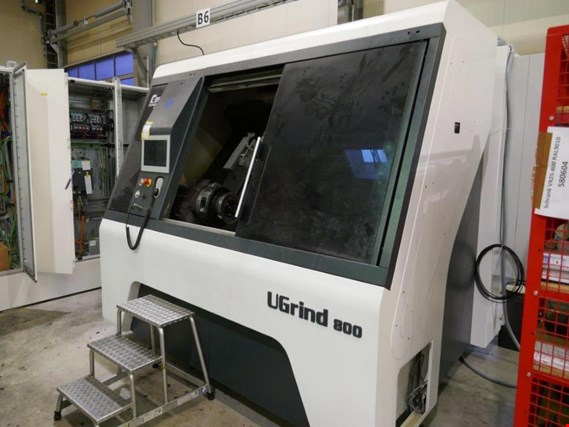 Used Buderus Schleiftechnik U-Grind (800 A-2I-T) CNC 135 Turning and cylindrical grinding machine for Sale (Trading Premium) | NetBid Industrial Auctions