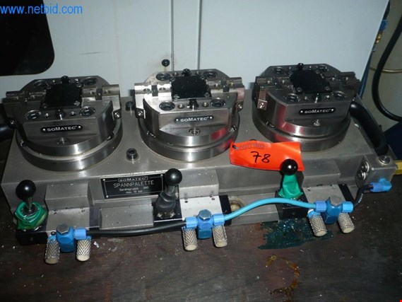 Used Somatec 3-fold pneumatic clamping set for Sale (Auction Premium) | NetBid Industrial Auctions