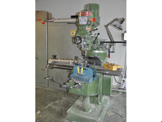Used Knuth MF 1V Multipurpose milling machine for Sale (Auction Premium) | NetBid Industrial Auctions