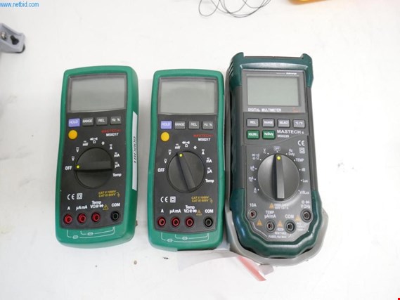 Used Mastech MS8217 2 Multimeter for Sale (Trading Premium) | NetBid Industrial Auctions
