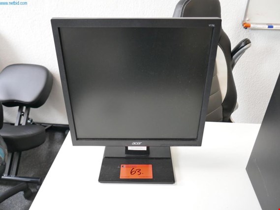 Used Acer V176L 17"-Monitor for Sale (Trading Premium) | NetBid Industrial Auctions