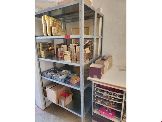 Used 2 Metal plug-in shelving for Sale (Trading Premium) | NetBid Industrial Auctions
