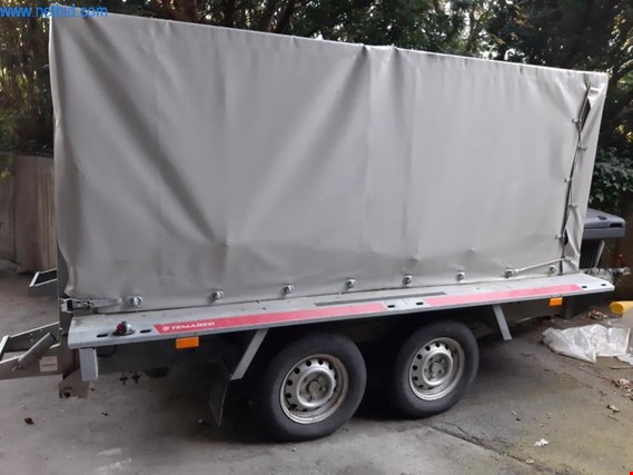 Used TEMARED DC Fahrzeugtransporter Double axle car trailer / low loader for Sale (Auction Premium) | NetBid Industrial Auctions