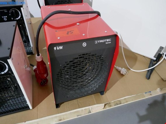 Used Trotec TDS50E 2 mobile electric fan heaters for Sale (Auction Premium) | NetBid Industrial Auctions