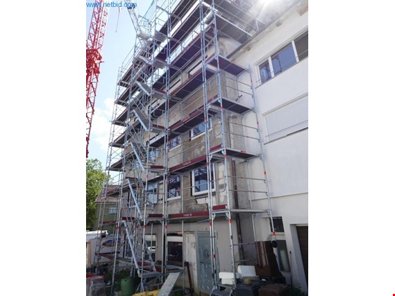 Layher Steel facade scaffolding gebruikt kopen (Online Auction) | NetBid industriële Veilingen