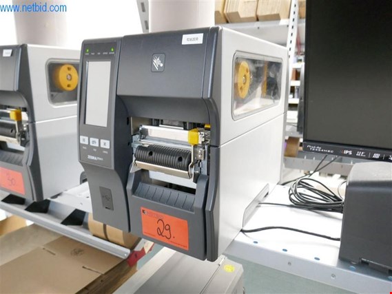Used Zebra ZT411 Label printer for Sale (Online Auction) | NetBid Industrial Auctions
