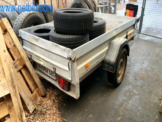 Used Humbaur G291 Car trailer for Sale (Auction Premium) | NetBid Industrial Auctions