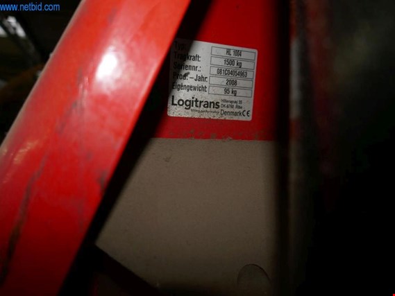 Logitrans HL1004 Podnośnik nożycowy kupisz używany(ą) (Auction Premium) | NetBid Polska