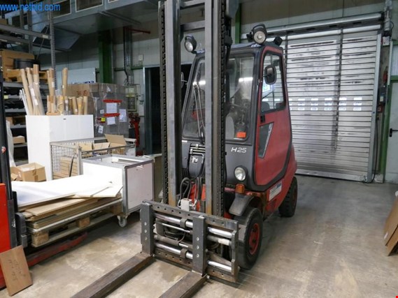 Used Linde H25D-02 Diesel forklift truck for Sale (Auction Premium) | NetBid Industrial Auctions