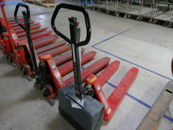 Used Logitrans EHL1004 Electro-hydraulic scissor lift truck for Sale (Auction Premium) | NetBid Industrial Auctions