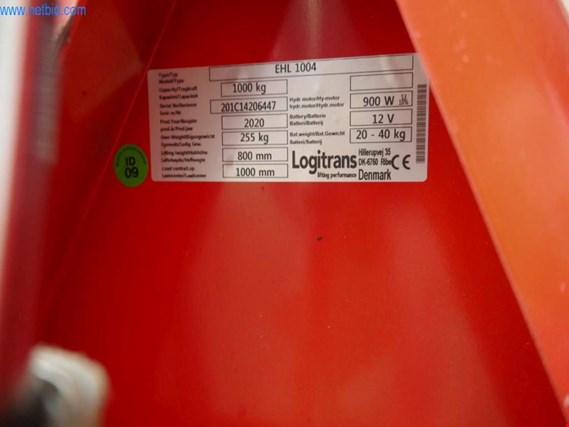Logitrans EHL1004 Elektrohydraulický nůžkový zvedák (Auction Premium) | NetBid ?eská republika