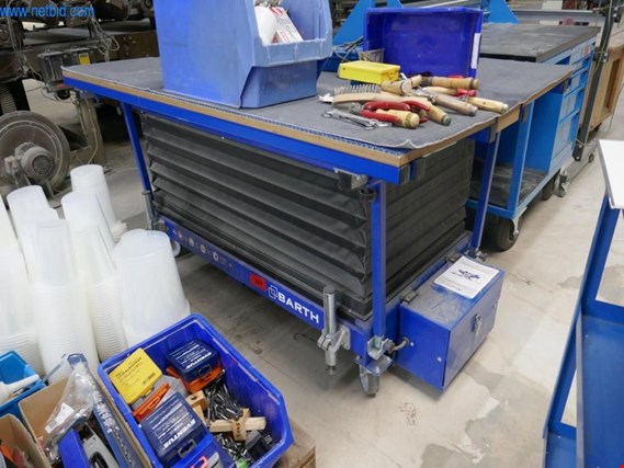 Used Barth 500V Mobile lifting assembly table for Sale (Auction Premium) | NetBid Industrial Auctions