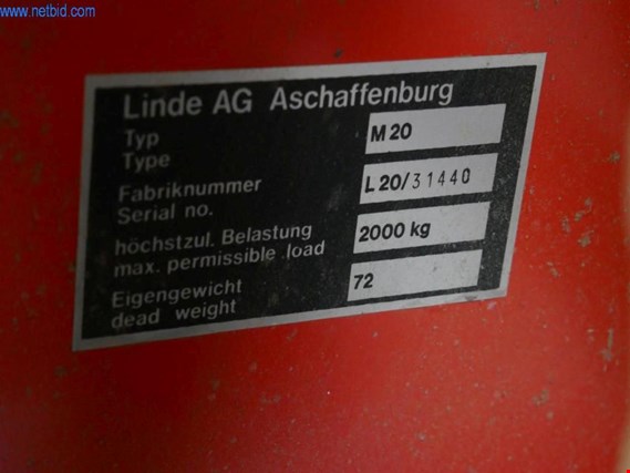 Used Linde M20 Pallet truck for Sale (Auction Premium) | NetBid Industrial Auctions