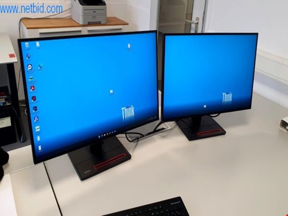 Used Lenovo 3 22" monitor for Sale (Auction Premium) | NetBid Industrial Auctions