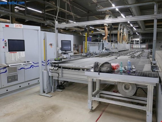Used Homag Profiline KFL350/13/A3/WZ Single-sided edge processing section (3170) for Sale (Auction Premium) | NetBid Industrial Auctions