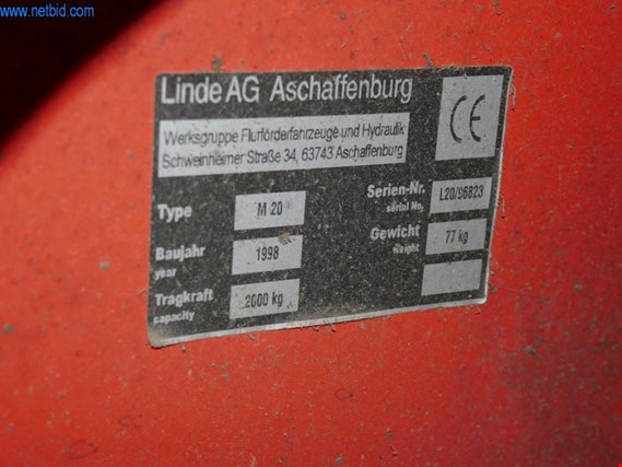 Used Linde M20 Pallet truck for Sale (Auction Premium) | NetBid Industrial Auctions