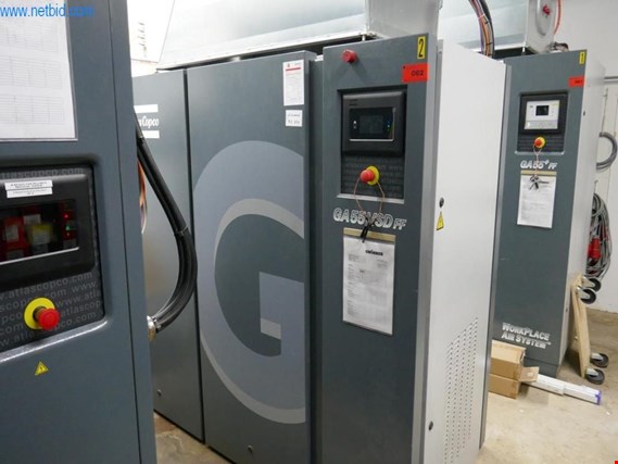 Used Atlas Copco Compressor system for Sale (Trading Premium) | NetBid Industrial Auctions